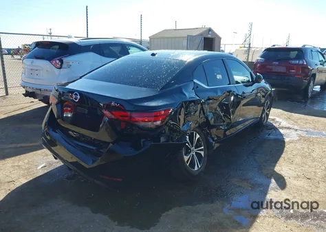 2022 Nissan Sentra Sv Xtronic Cvt z USA, uszkodzony, nr VIN 3N1AB8CV5NY316577